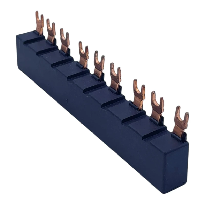Siemens Sammelschiene 3RV1915-1BB 63A 690V 3-phasig 12-polig für 3RV1.11/2