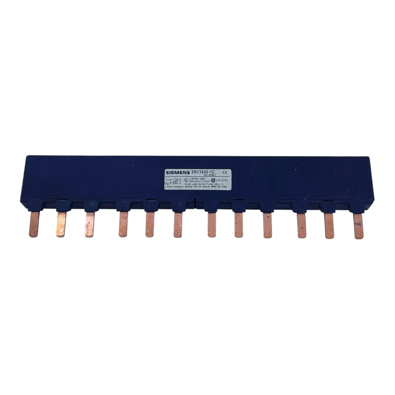 Siemens Sammelschiene 3RV1936-1C 63A 690V 12-polig für 3RV2 Motorschutz