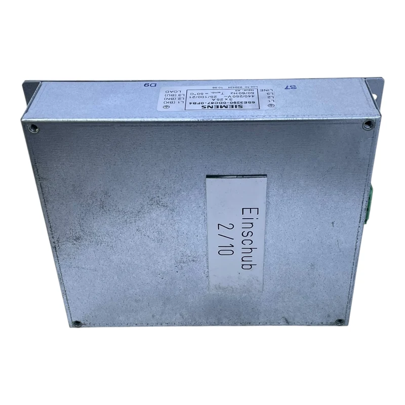 Siemens Netzfilter für Frequenzumrichter 6SE3290-0DC87-0FB4 3x25A 440/250V
