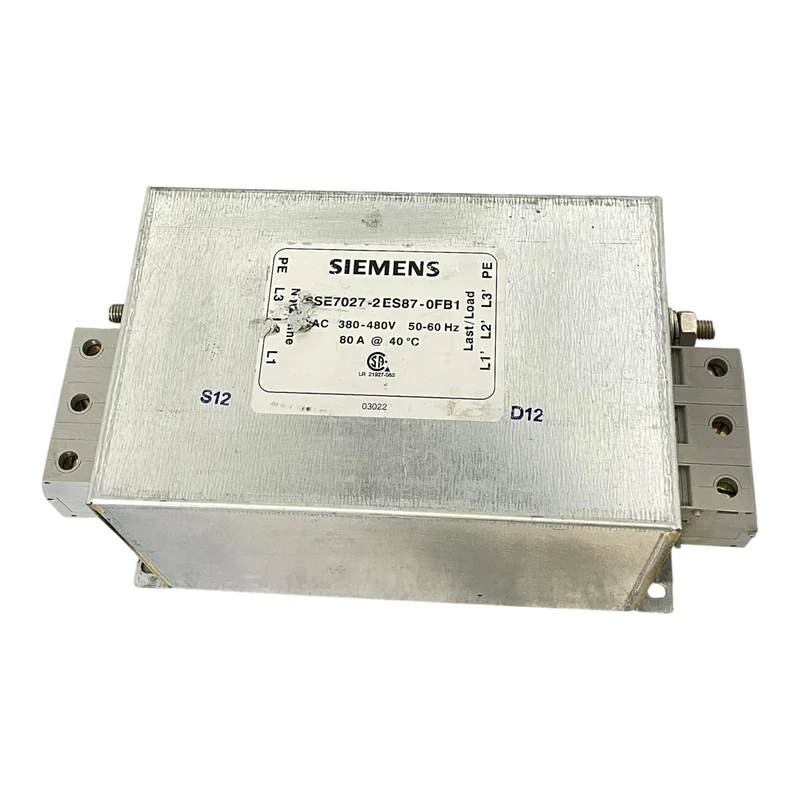 Siemens Netzfilter für Frequenzumrichter 6SE7027-2ES87-0FB1 80A 380–480V