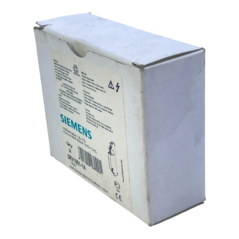 Siemens Hilfsschalter 3RV1901-1A 1NO+1NC für Leistungsschalter Hilfsschalter