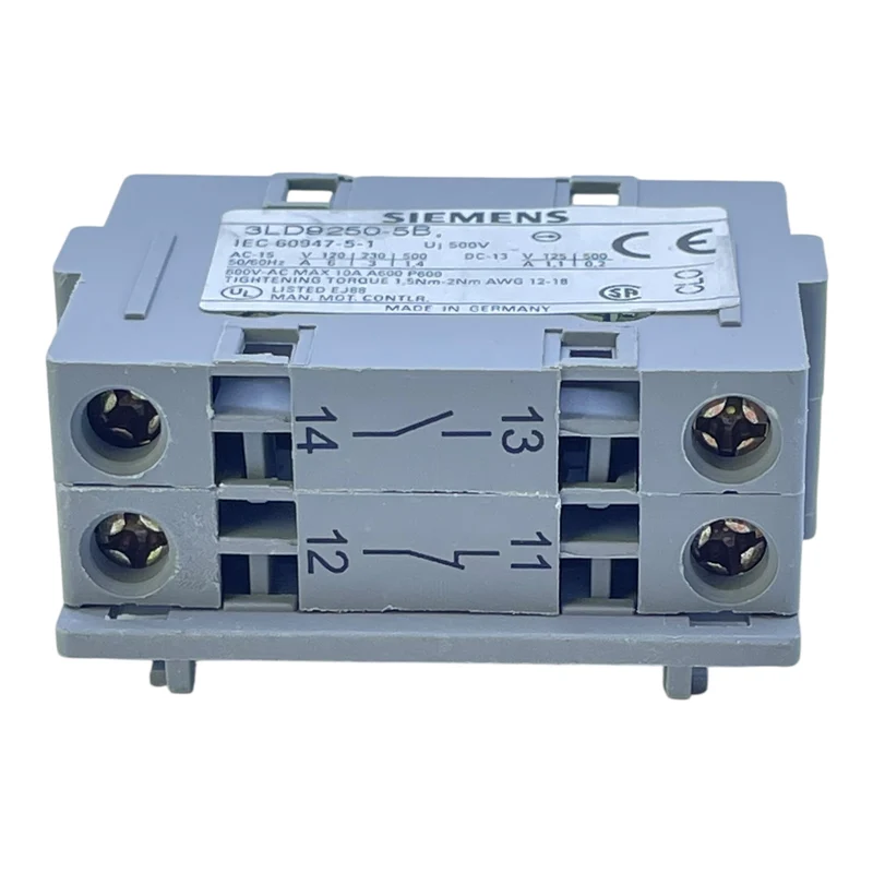 Siemens Zusatzschalter 3LD9250-5B für Lasttrennschalter Zusatzschalter
