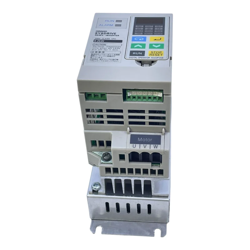 Omron Frequenzumrichter 0,2kW 3G3EV-AB002-E Sysdrive Inverter 200–240V