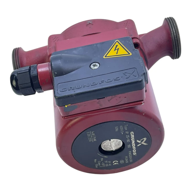 Grundfos Heizungspumpe UP 25 80 180 52004390 400V Pumpe Heizungspumpe Rot