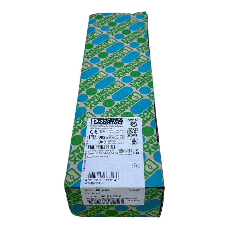 Phoenix Contact STTB2,5 Reihenklemme 3031270 Reihenklemme für Industrie