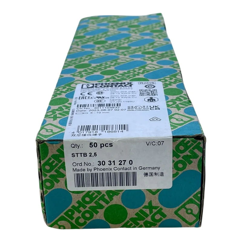 Phoenix Contact STTB2,5 Reihenklemme 3031270 Reihenklemme für Industrie