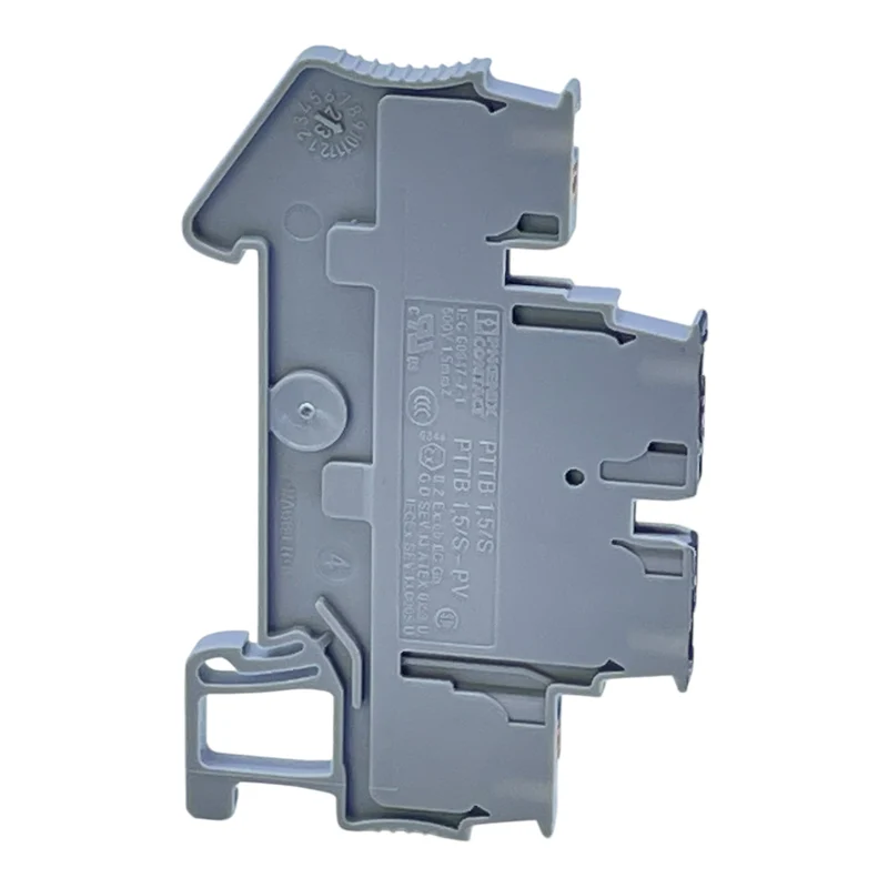 Phoenix Contact Reihenklemme PTTB1,5/S PA66-FR 500V 15mm² grau für industrie