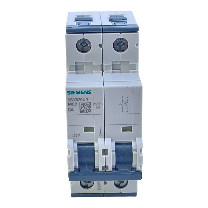 Siemens Leitungsschutzschalter 5SY6204-7 C4A 2-polig 400V Sicherungsautomat