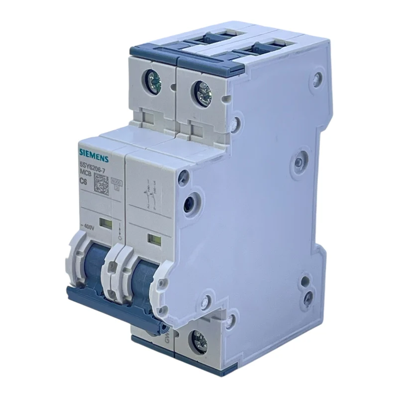 Siemens Leitungsschutzschalter 5SY6206-7 C6A 2-polig 400V Sicherungsautomat