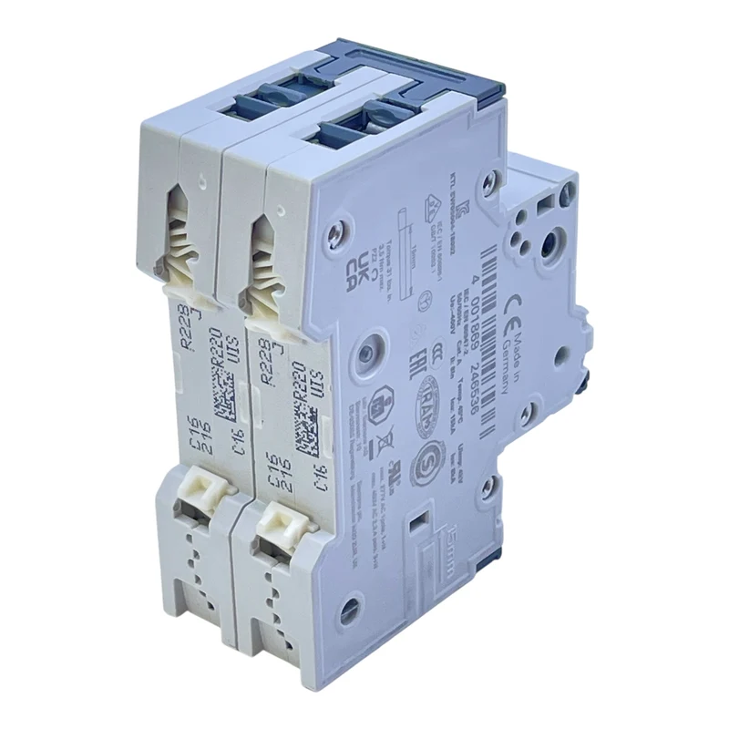 Siemens Leitungsschutzschalter 5SY6216-7 C16A 2-polig 400V Sicherungsautomat