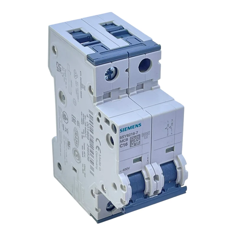 Siemens Leitungsschutzschalter 5SY6216-7 C16A 2-polig 400V Sicherungsautomat