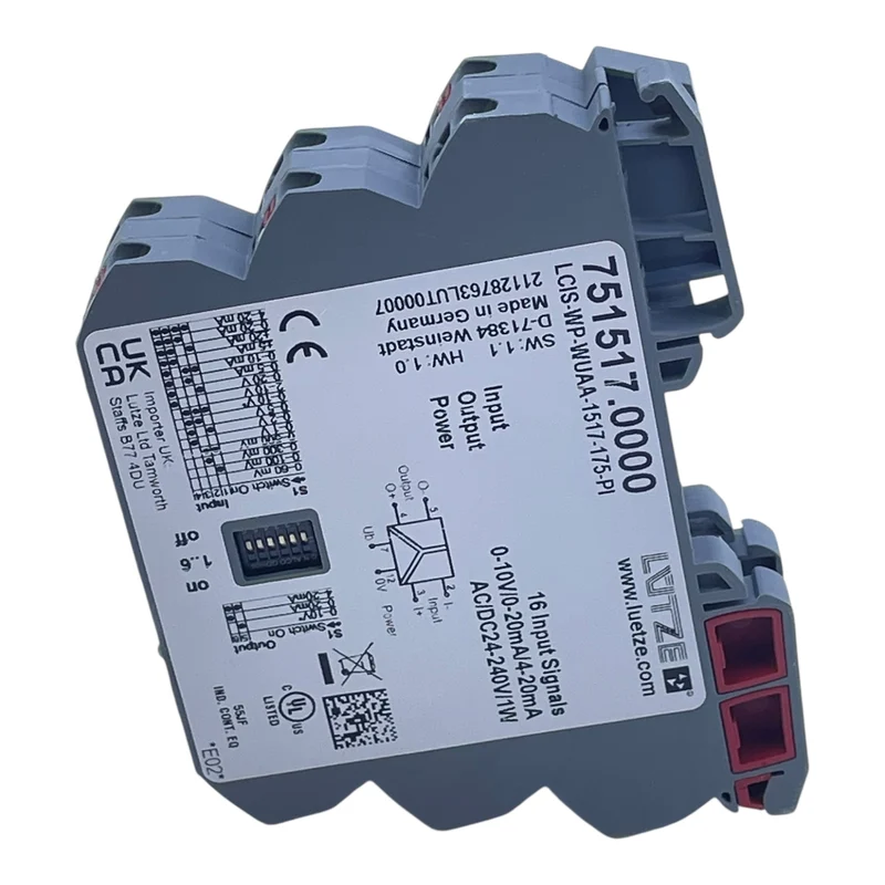 Lütze Isolationswandler LCIS-WP-WUAA-1517-175-PI 751517.0000 U/I UU ACDC 24–240V