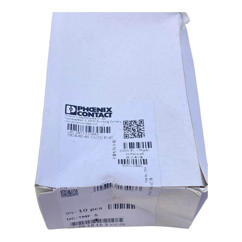 Phoenix Contact UC-TMF 5 Trennmarker 10 Stück 0818153 für Reihenklemmen