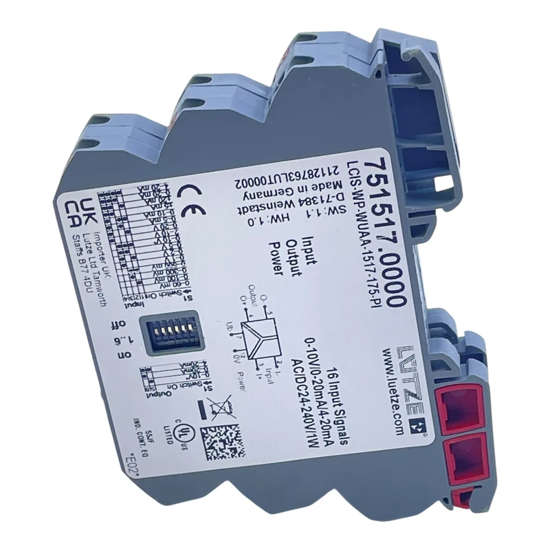 Lütze Signalmodul 751517.0000 LCIS-WP-WUAA-1517-175-PI 16 Eingänge 24–240 V ACDC