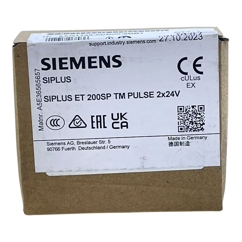 Siemens SIPLUS ET 200SP 6AG1138-6DB00-2BB1 TM PULSE 2x24V 6ES7138-6DB00-0BB1