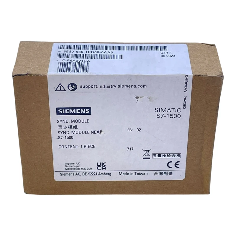 Siemens Sync-Modul 6ES7960-1CB00-0AA5 SFP AXGD-5B54-0M10 für SIMATIC S7-1500