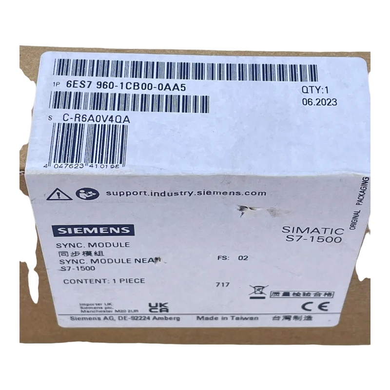 Siemens Sync-Modul 6ES7960-1CB00-0AA5 SFP AXGD-5B54-0M10 für SIMATIC S7-1500