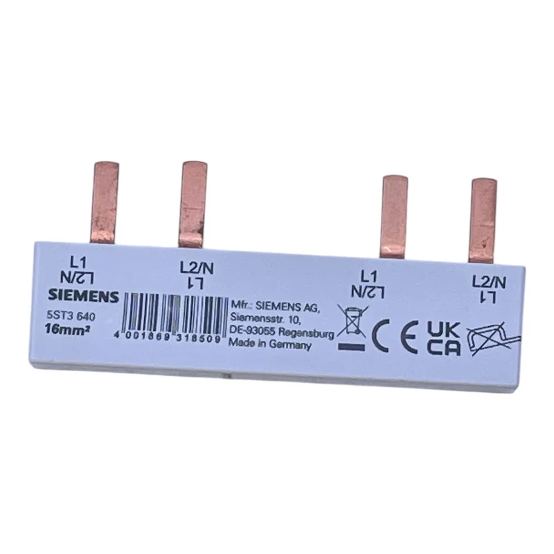 Siemens Phasenschiene 5ST3640 16mm² 3-phasig VE: 10