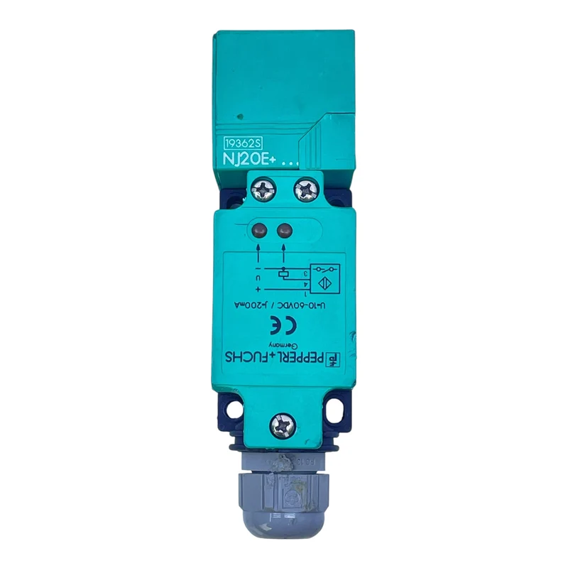 Pepperl+Fuchs Induktiver Sensor Näherungsschalter NJ20E+U1+E2