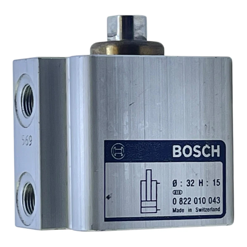 Bosch Pneumatikzylinder Doppeltwirkend Kompaktzylinder 0822010043