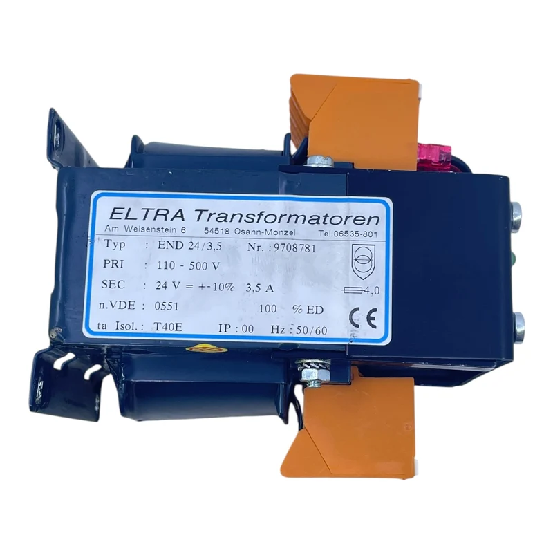 Eltra Transformator 24V END24/3,5 für industriellen Einsatz Transformator