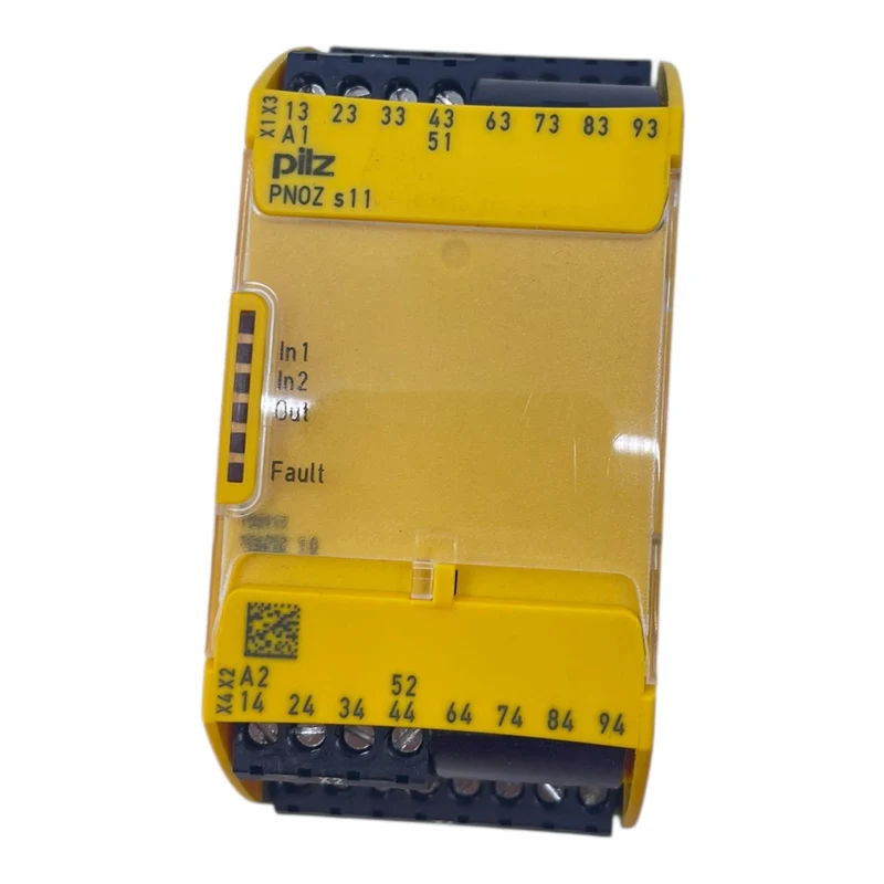 Pilz Sicherheitsmodul Sicherheitsrelais PNOZ s11 750111 8n/o 1n/c 24V DC Relais