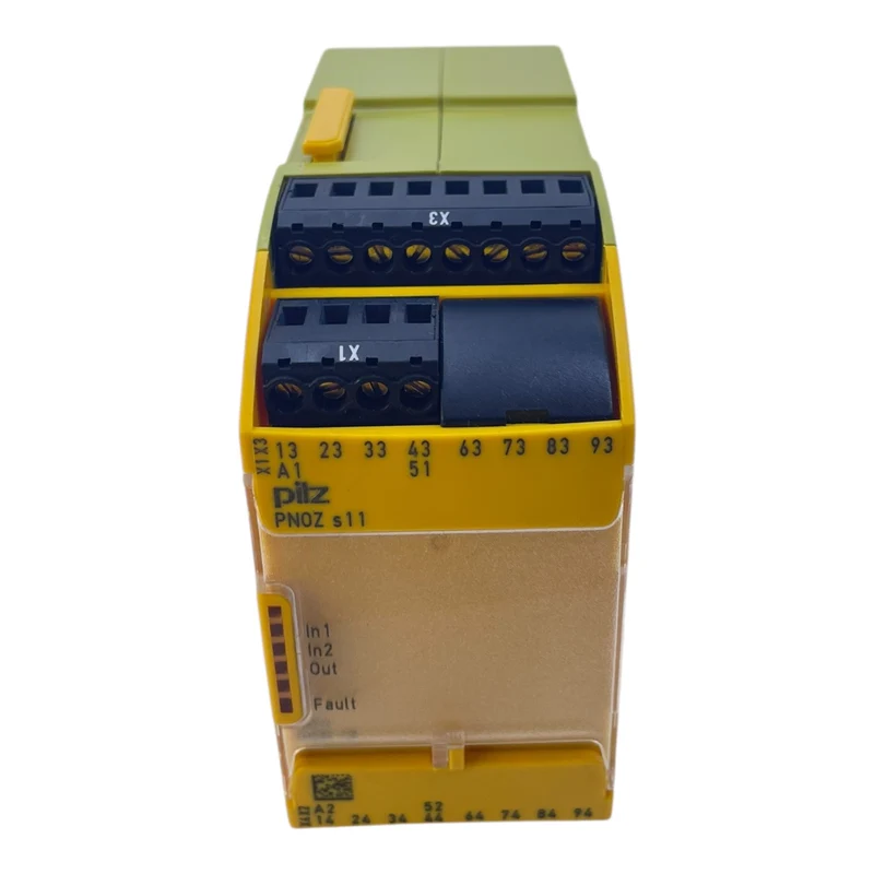 Pilz Sicherheitsmodul Sicherheitsrelais PNOZ s11 750111 8n/o 1n/c 24V DC Relais
