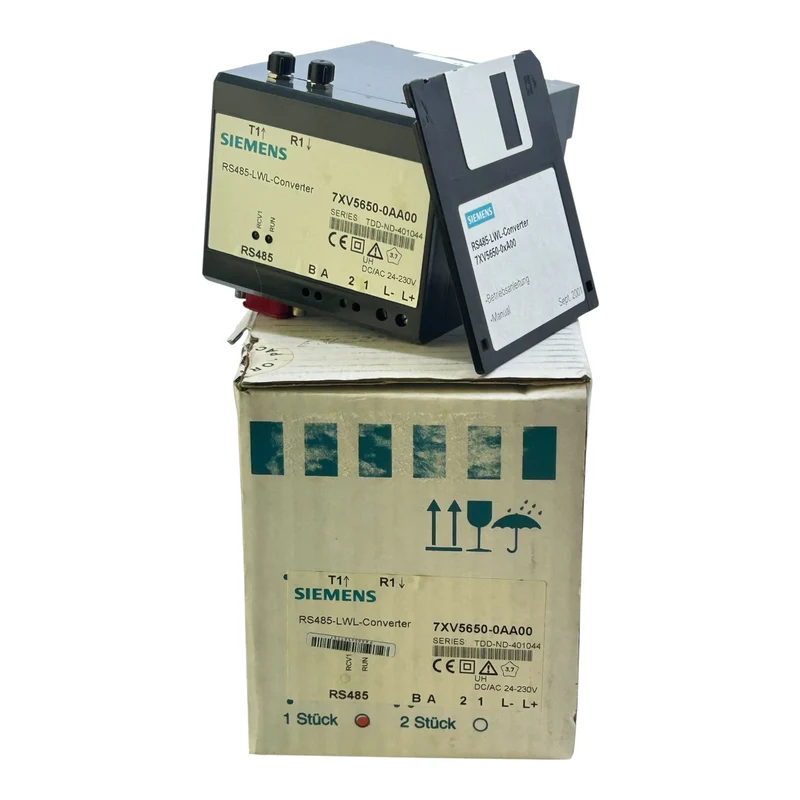 Siemens Siprotec LWL-Konverter 7XV5650-0AA00 für industriellen Einsatz Konverter
