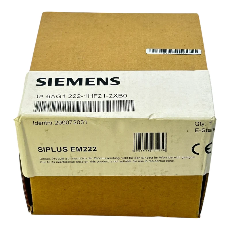 Siemens Siplus EM222 Leistungsmodul 6AG1222-1HF21-2XB0 für industriellen Einsatz