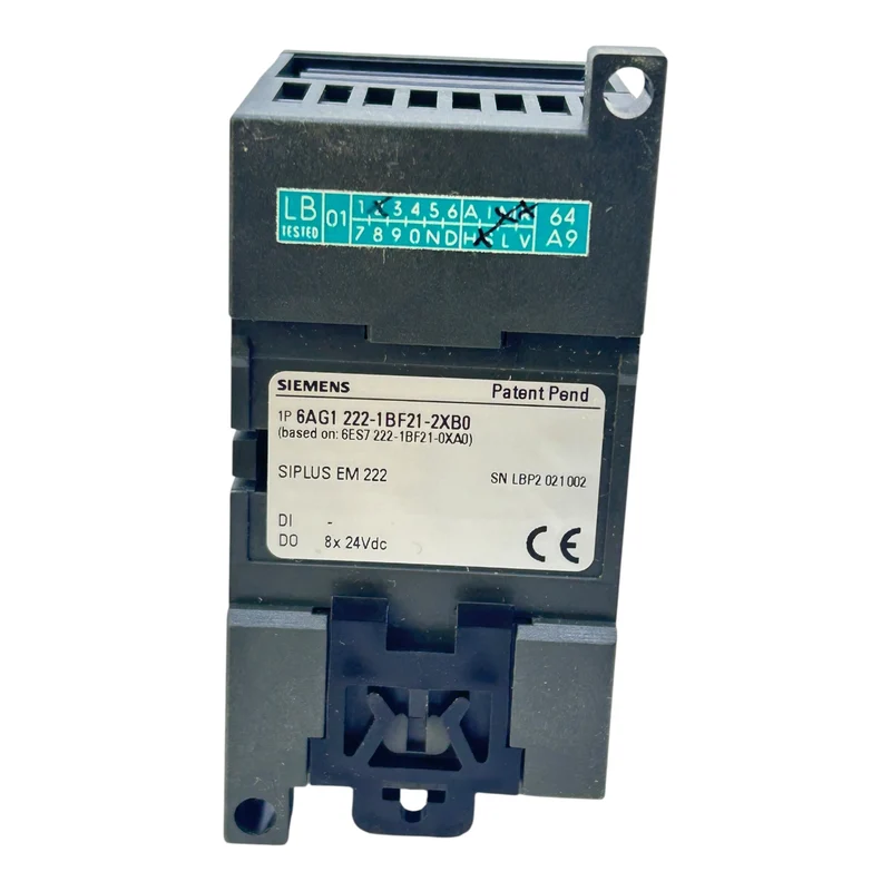 Siemens Siplus EM222 Relais 6ES7222-1BF21-0XA0 6AG1222-1BF21-2XB0 Industrie
