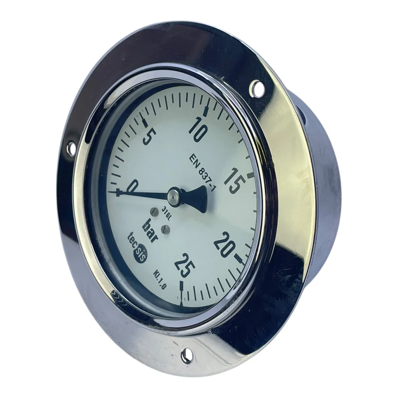 Tecsis Manometer 25bar EN837-1 für industriellen Einsatz Manometer Tecsis
