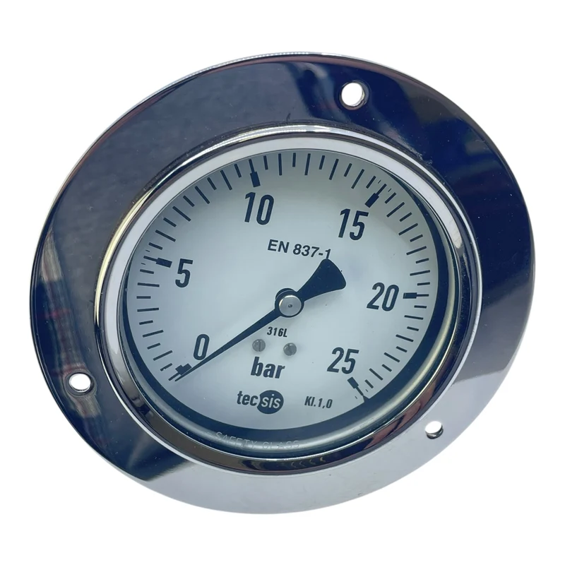 Tecsis Manometer 25bar EN837-1 für industriellen Einsatz Manometer Tecsis