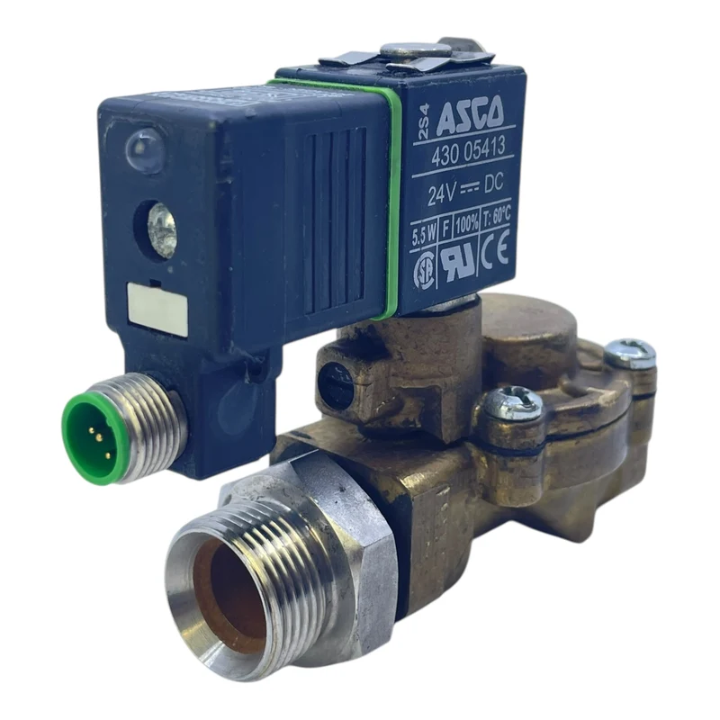 Asco Magnetventil mit Magnetspule 24V 430 05413 für industriellen Einsatz