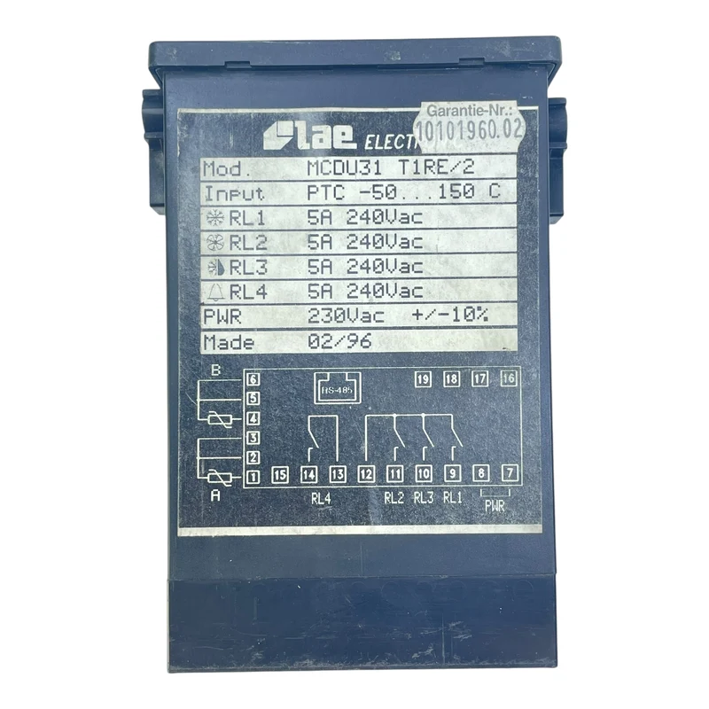 Lae Temperaturregler Thermostat MCDU31 für industriellen Einsatz Thermostat
