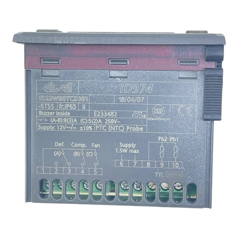 Eliwell Temperaturregler Thermometer ID974 ID23WB0TCD301 für Industrie Einsatz