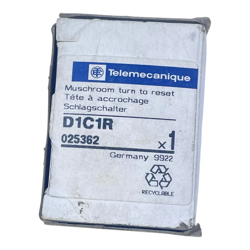 Telemecanique Schlagschalter D1C1R für industriellen Einsatz Schlagschalter