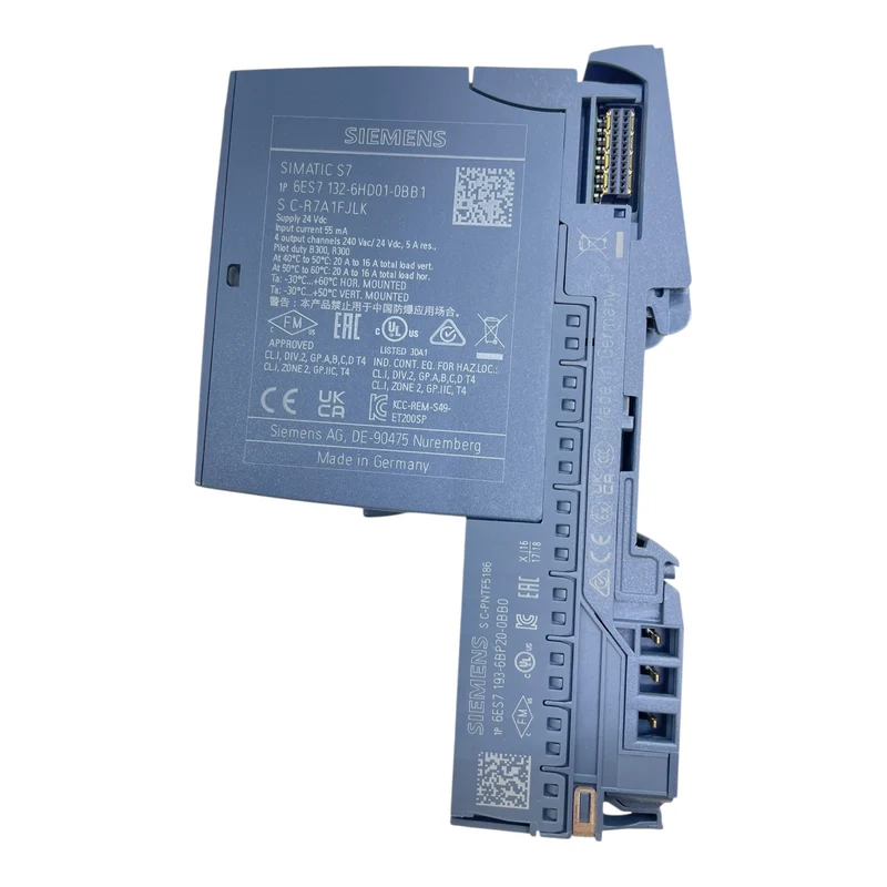 Siemens 6ES7132-6HD01-0BB1 Relaismodul für industriellen Einsatz Relaismodul