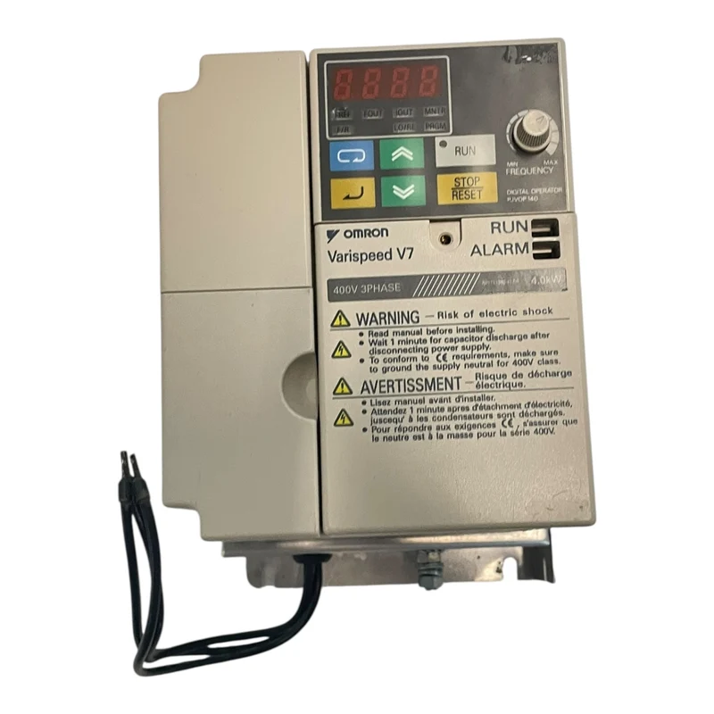 Omron Frequenzumrichter 0,9kVA 380V Varispeed V7 CIMR-V7AZ40P2 Industrie Einsatz