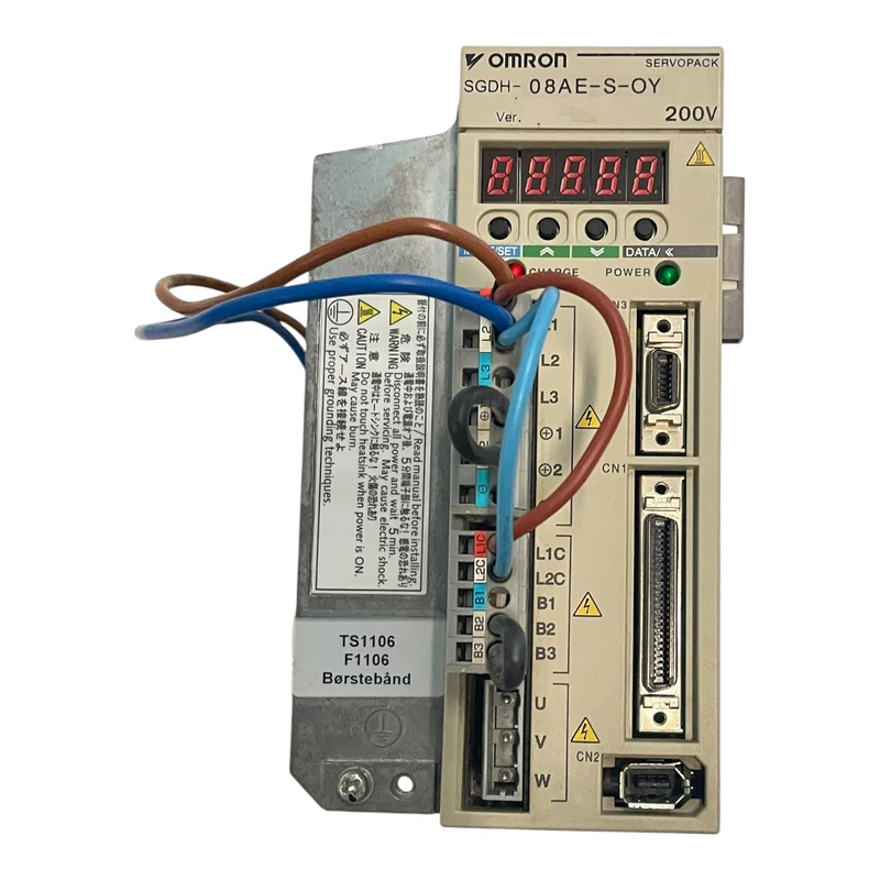 Omron Servopack Servoantrieb SGDH-08AE-S-OY für den industriellen Einsatz