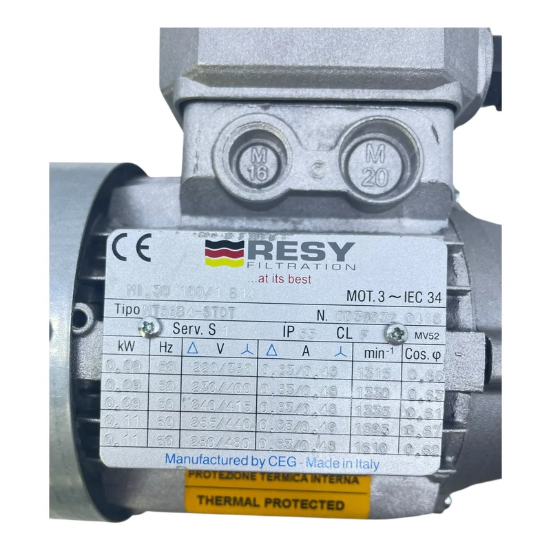 MT Motori MT56B4-STDT 0,09kW Getriebemotor für industriellen Einsatz Motor