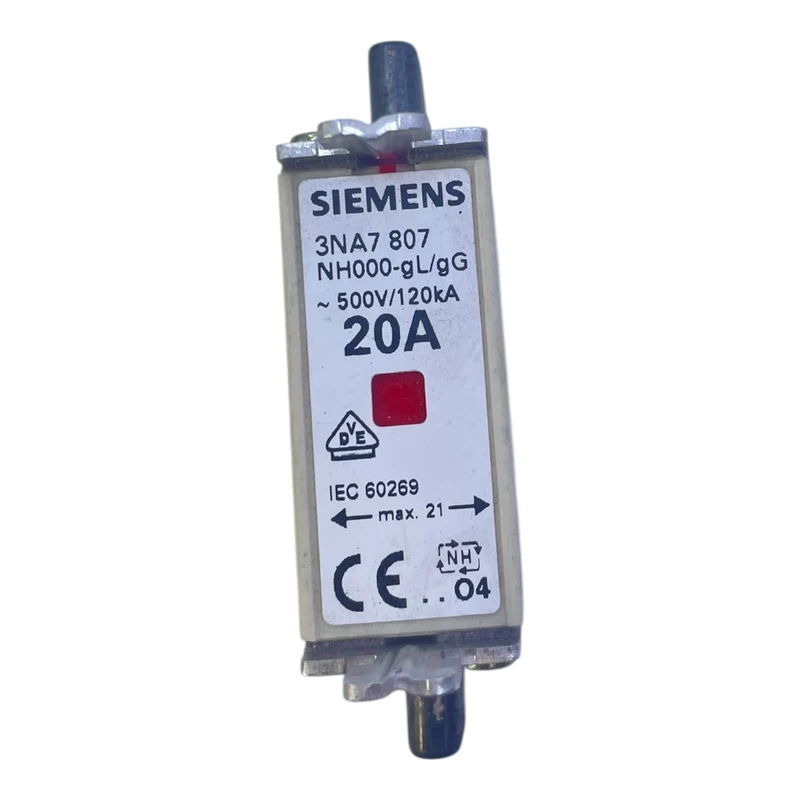 Siemens 3NA7807 Sicherungseinsatz für industriellen Einsatz Sicherungseinsatz