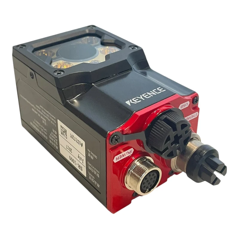 Keyence Barcodescanner SR-1000 Autofokus Codeleser für Industrie Einsatz2D 24VDC