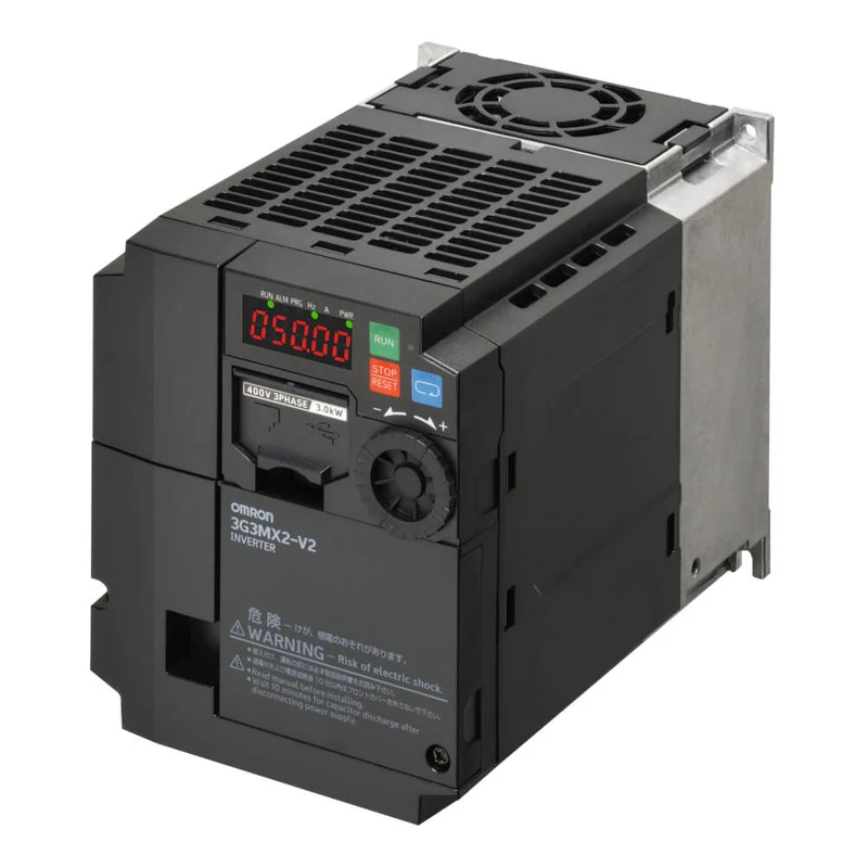Omron 3G3MX2-A4022-V2 MX2-EV2 Frequency Inverter 2.2 kW 3-Phase 400V