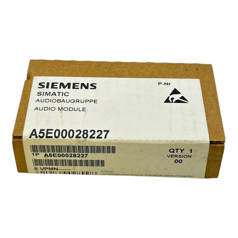 Siemens Audiobaugruppe A5E00028227 Audiobaugruppe für industriellen Einsatz