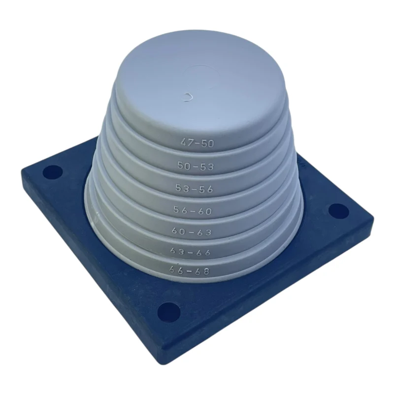 Icotek Kabeldurchführungstullen in Pyramidenform für Leitungen bis Ø 68 mm 42616