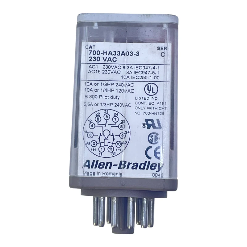 Allen Bradley Steckrelais 700-HA33A03-3 für industriellen Einsatz Steckrelais