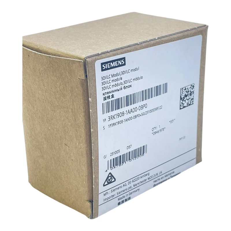 Siemens Installationsmodul 3DI/LC-Modul Motorstarter 3RK1908-1AA00-0BP0
