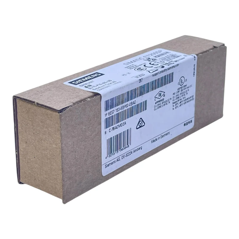 Siemens Basis Einheit Simatic ET200SP 6ES7193-6BP00-0BA0 für Industrie Einsatz
