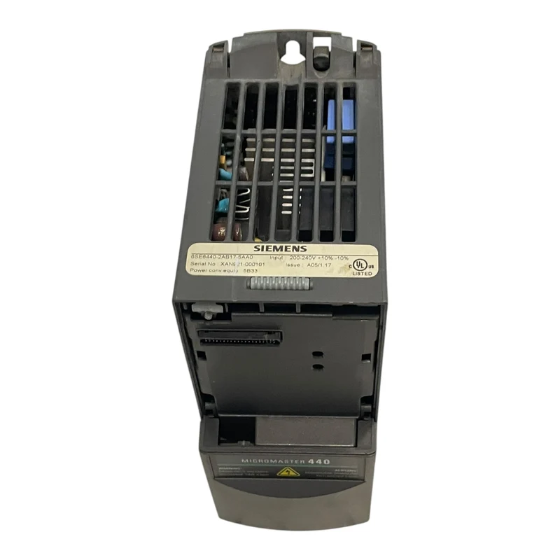 Siemens Frequenzumrichter 0,75kW 230V MICROMASTER 440 6SE6440-2AB17-5AA0