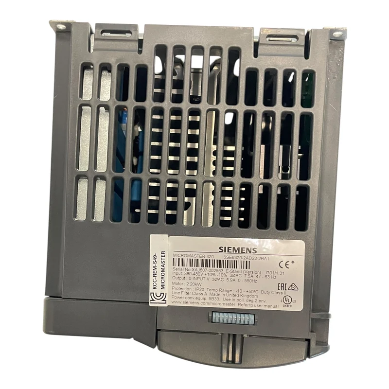 Siemens Frequenzumrichter 2,2kW Micromaster 420 Umrichter für Industrie Einsatz